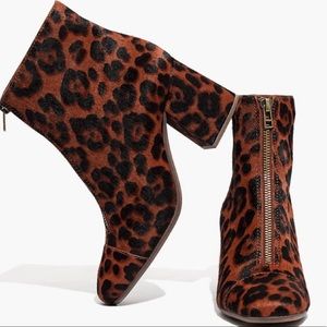 🔴 SOLD🔴 Madewell Amalia zip up booties